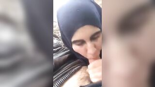 طالبة محجبة تمص زبر حبيبها وتقوله شكرا - سكس ايراني