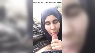 طالبة محجبة تمص زبر حبيبها وتقوله شكرا - سكس ايراني