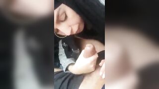 شرموطة جزائرية محجبه تمص مص ساخن - سكس مص محجبه عربي