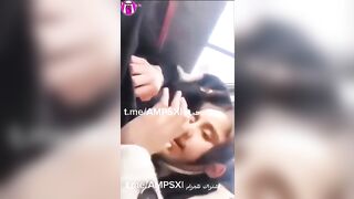 طالبة مدرسة عراقية مراهقة تموط عير صديقها في السيارة - سكس نيج عراقي في السيارة